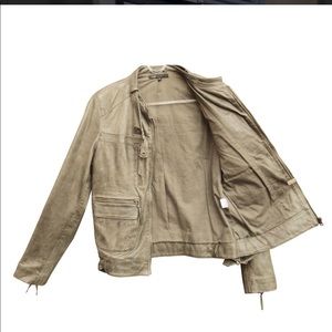 Maje Lamb Jacket Bomber